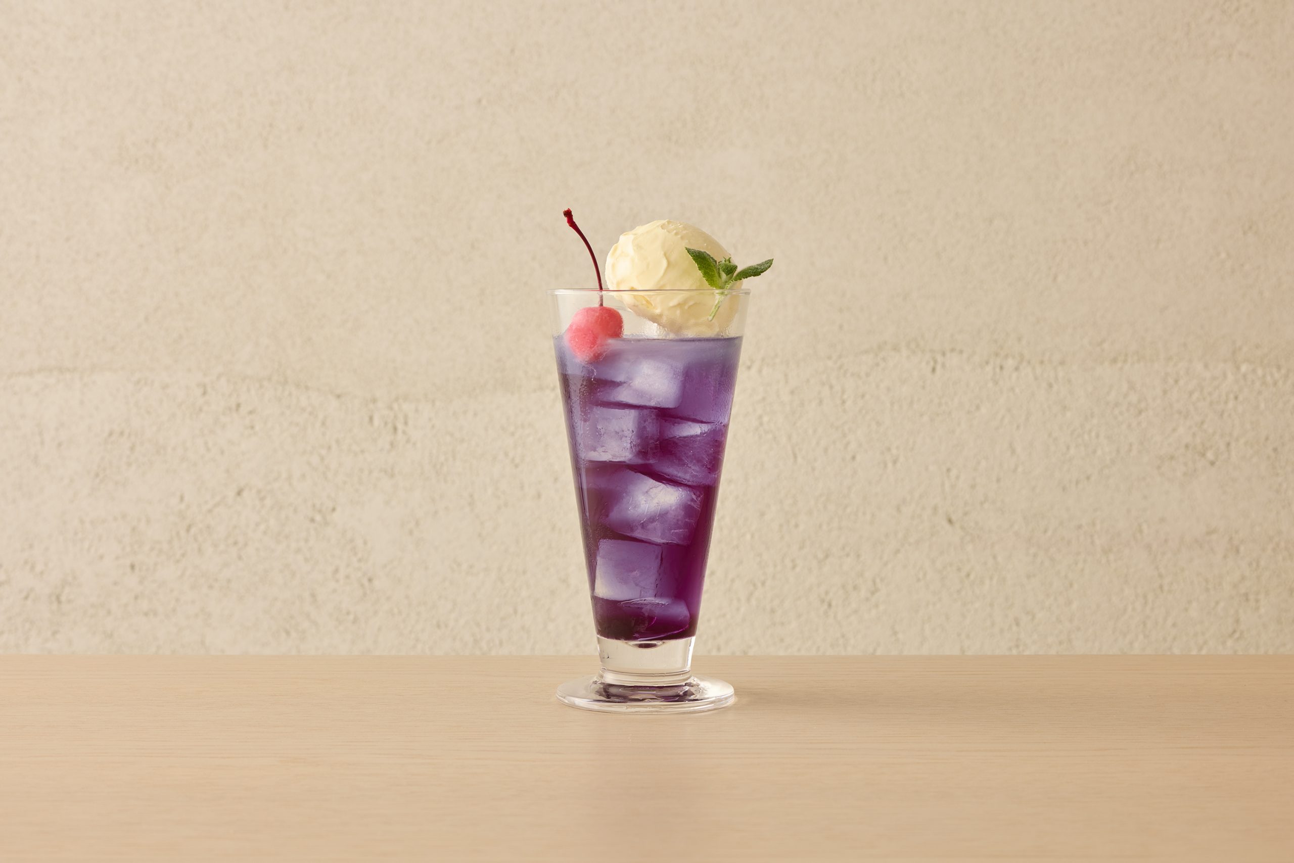 ラベンダークリームソーダ