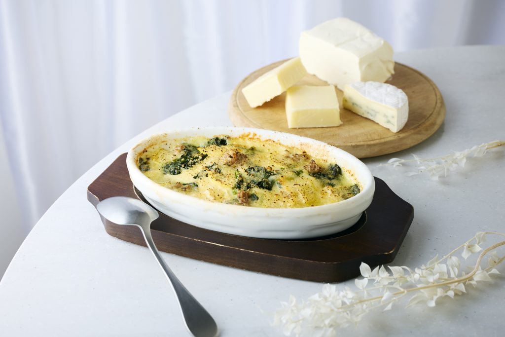 神威豚とレモンのチーズたっぷりドリア