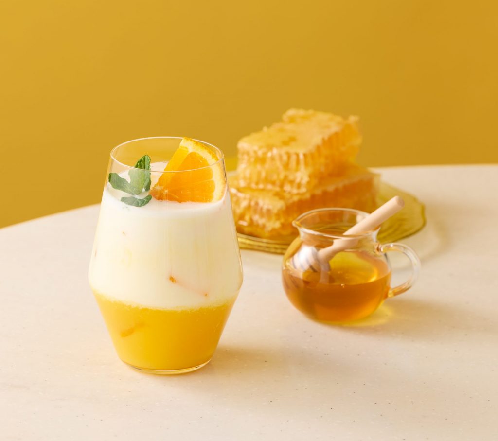 ハニーオレンジミルク