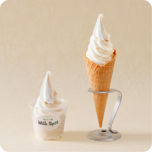 よつ葉ソフトクリーム ミックス バニラ×北海道塩キャラメル（ ワッフルコーン／カップ）